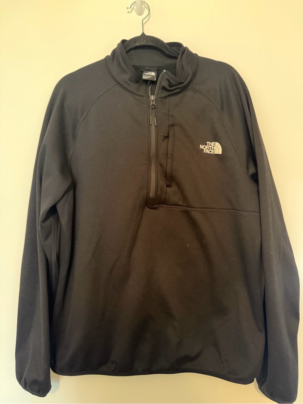 The North Face Black Lightweight Quarter-Zip Pullover
